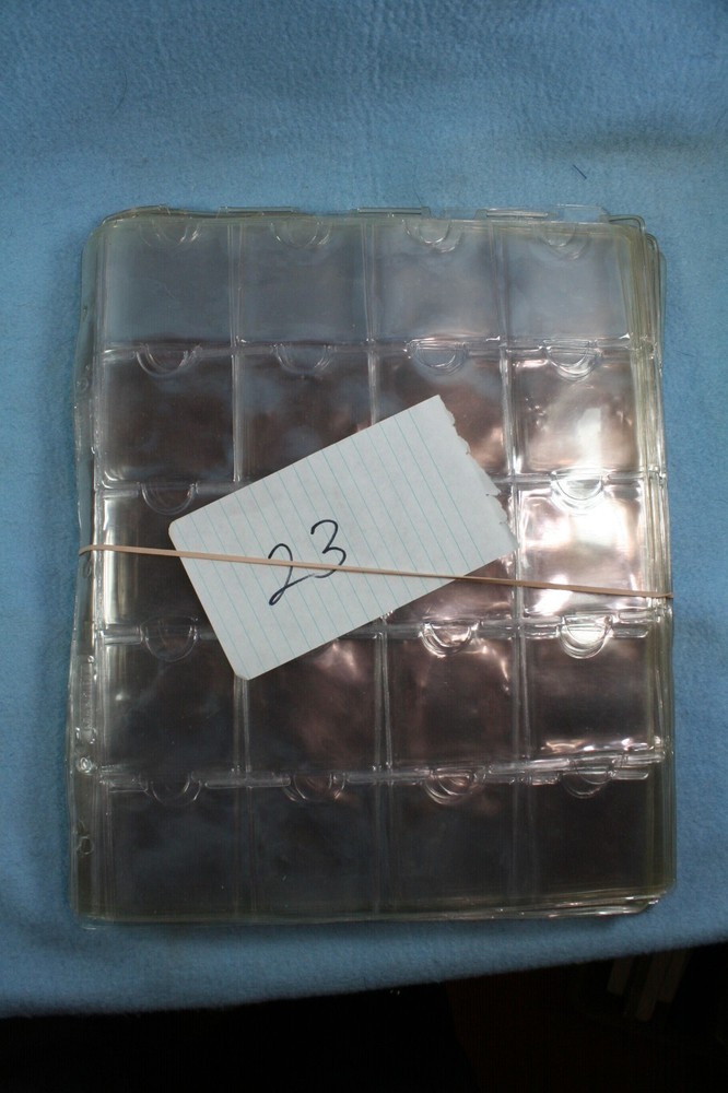 23 Slide/Coin Storage Pages, Bogen