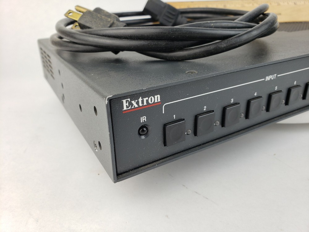 Extron IN1508 Eight Input Scaling Presentation Switcher Power Cord Controller