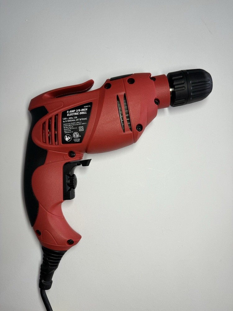 Hyper Tough 5-amp 3/8" Electric Drill Corded
