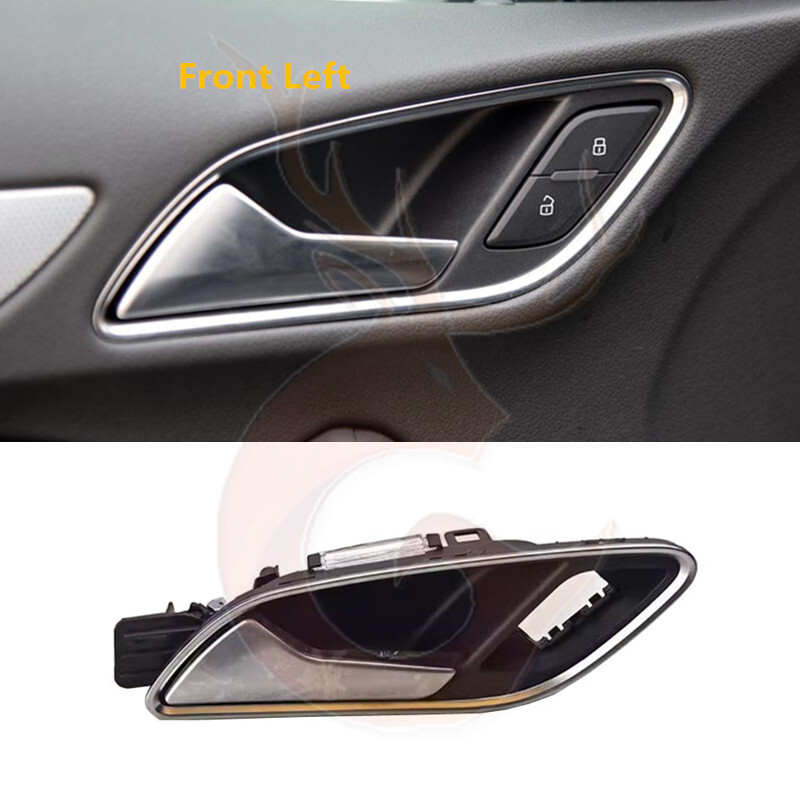 Left Front Inner Door Pull Handle Inside Lever 8U1837019A For Audi Q3 2015-18