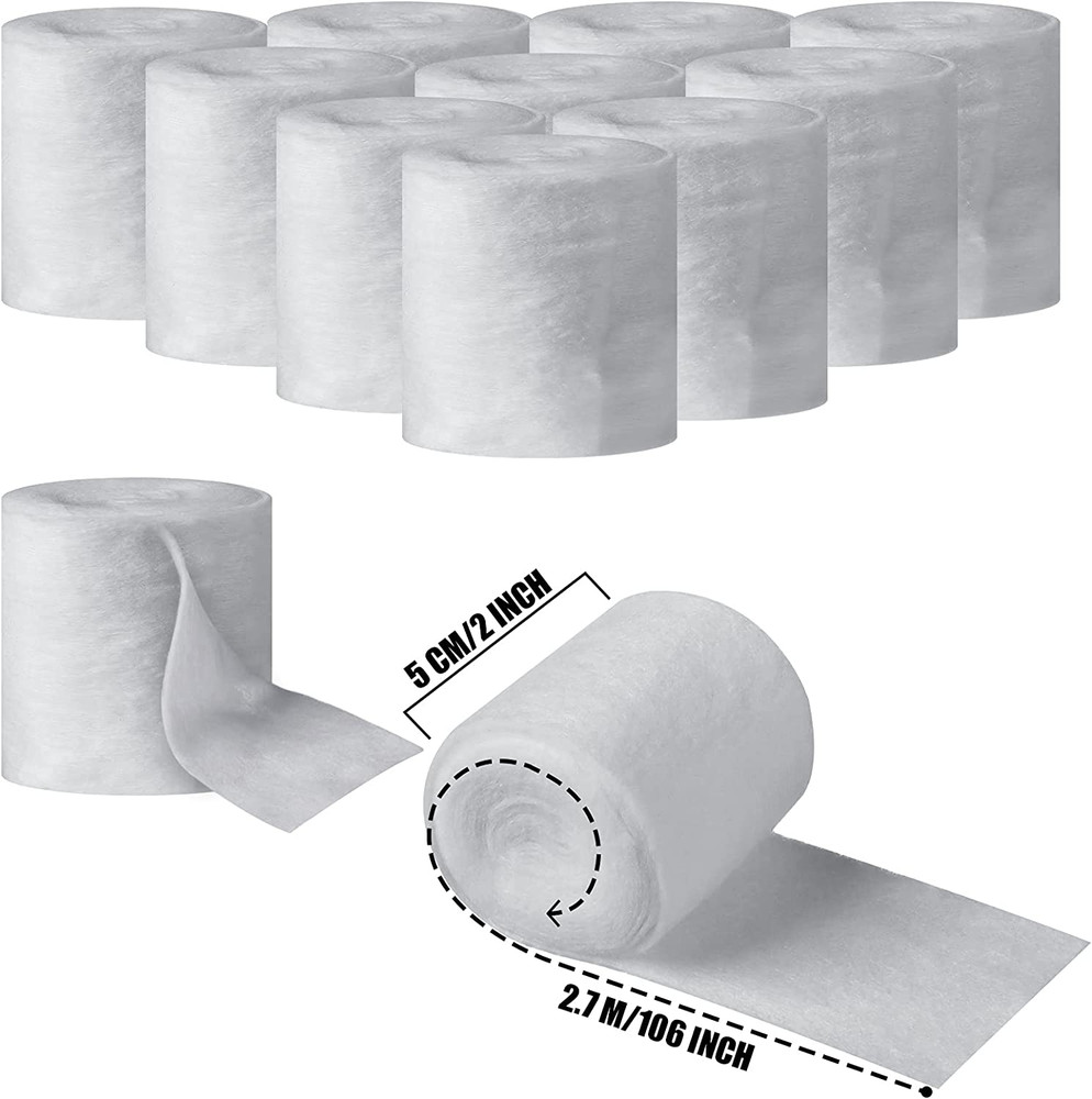 12 Rolls Cast Padding Individual Pack Soft Cotton Undercast Padding Wrap Use wit