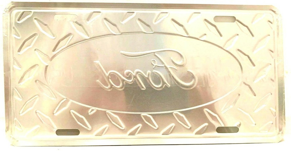 Ford License Plate NOS in plastic