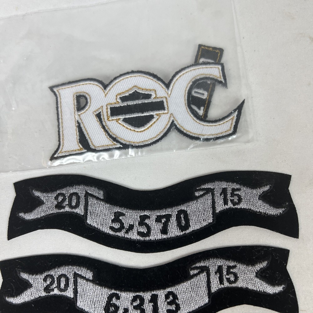 NEW Harley Davidson Mileage Patch lot HOG Miles Group