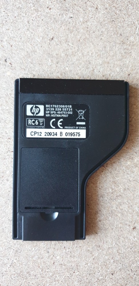 HP Pavilion Remote Control Notebook Express Card Slot