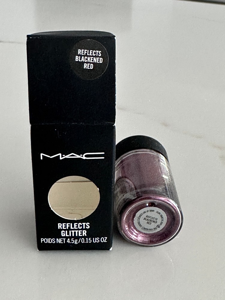 MAC Reflects Glitter - REFLECTS BLACKENED RED