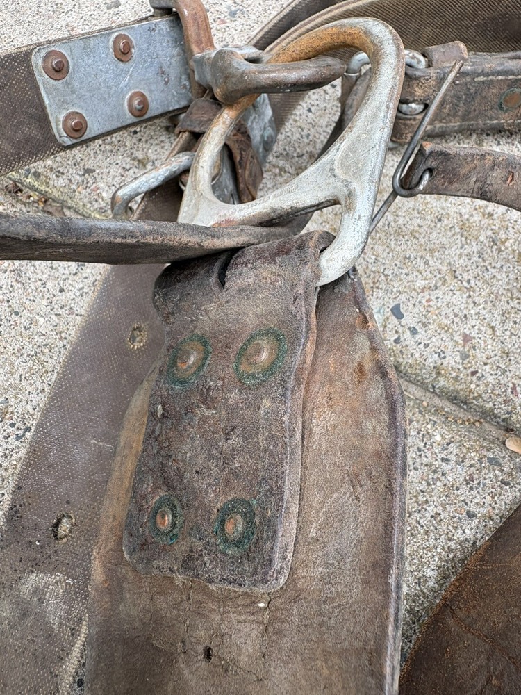 Klein Tools Bell System Climbing Belt/ Harness Leather