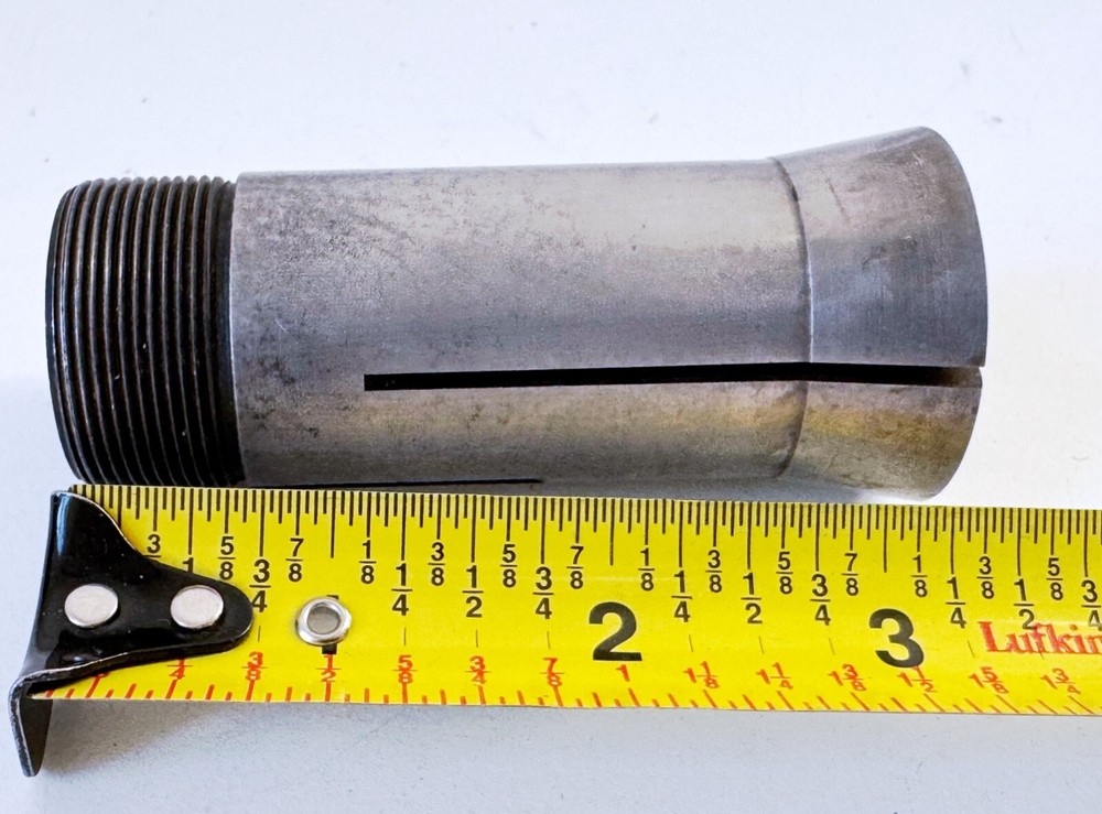 .349" HARDINGE 5C Round Collet Internal & External Threads USA