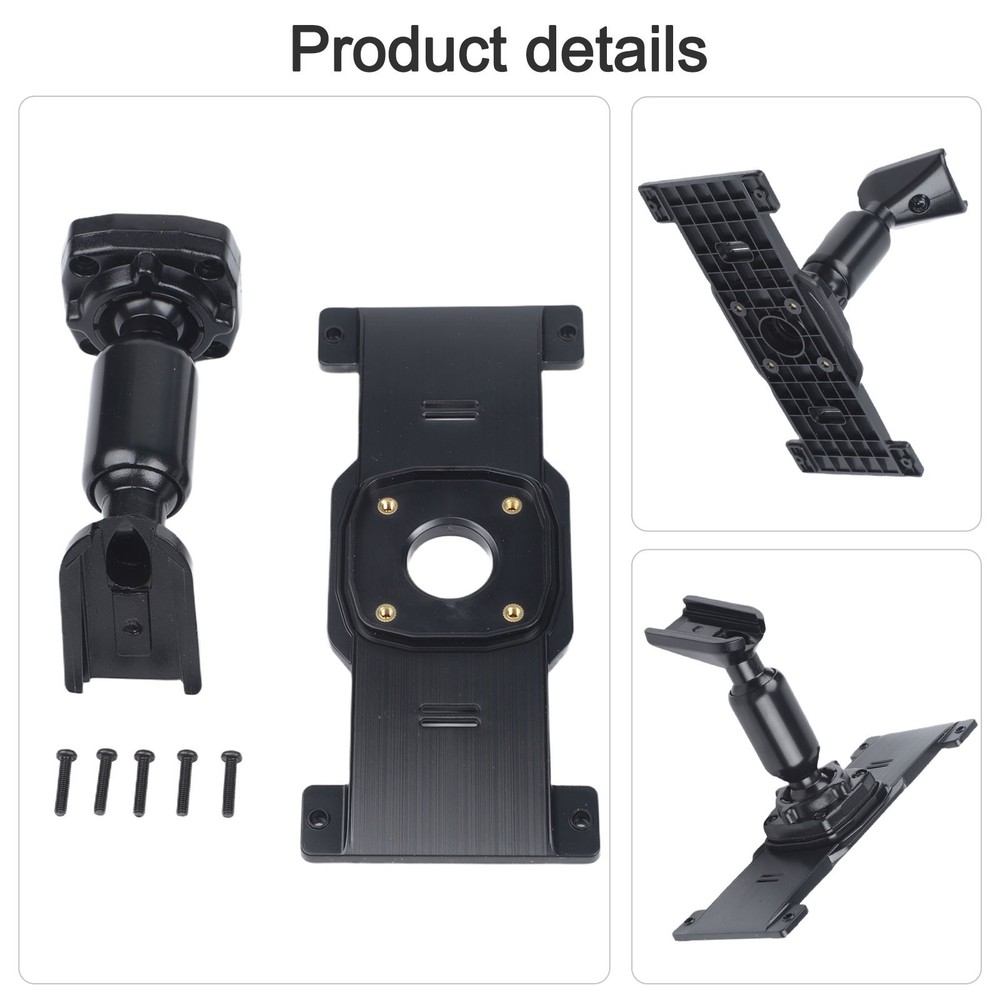 Rear View Mirror Mount for Car DVR Sturdy ABS Material Simple Installation