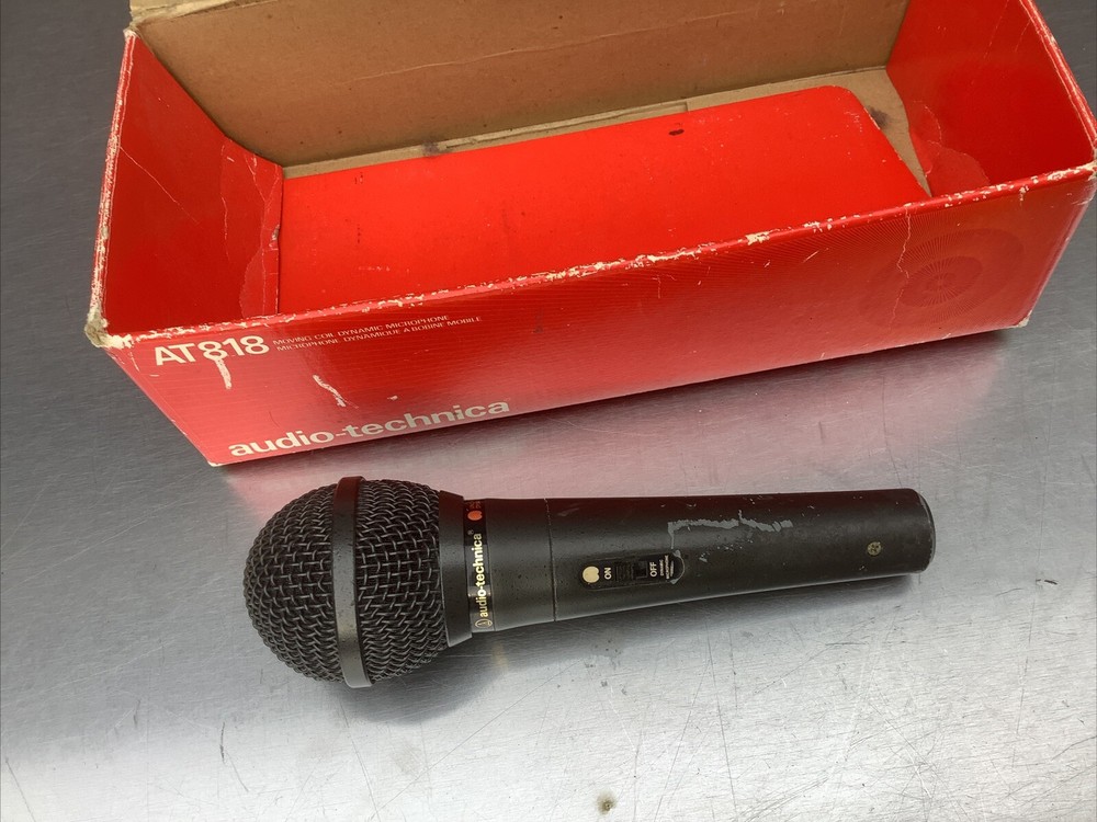 VINTAGE AUDIO TECHNICA AT 818 MICROPHONE
