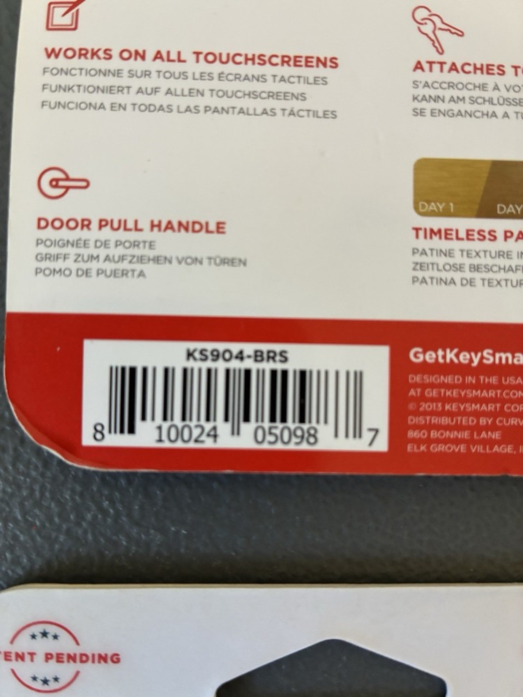 CLEANKEY KEY SMART Copper Alloy Keys 6 PACK (NEW)