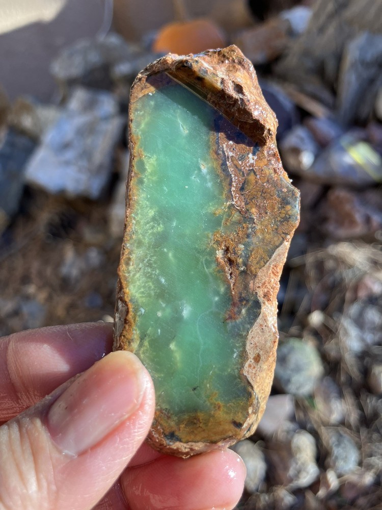 Chrysoprase Slab