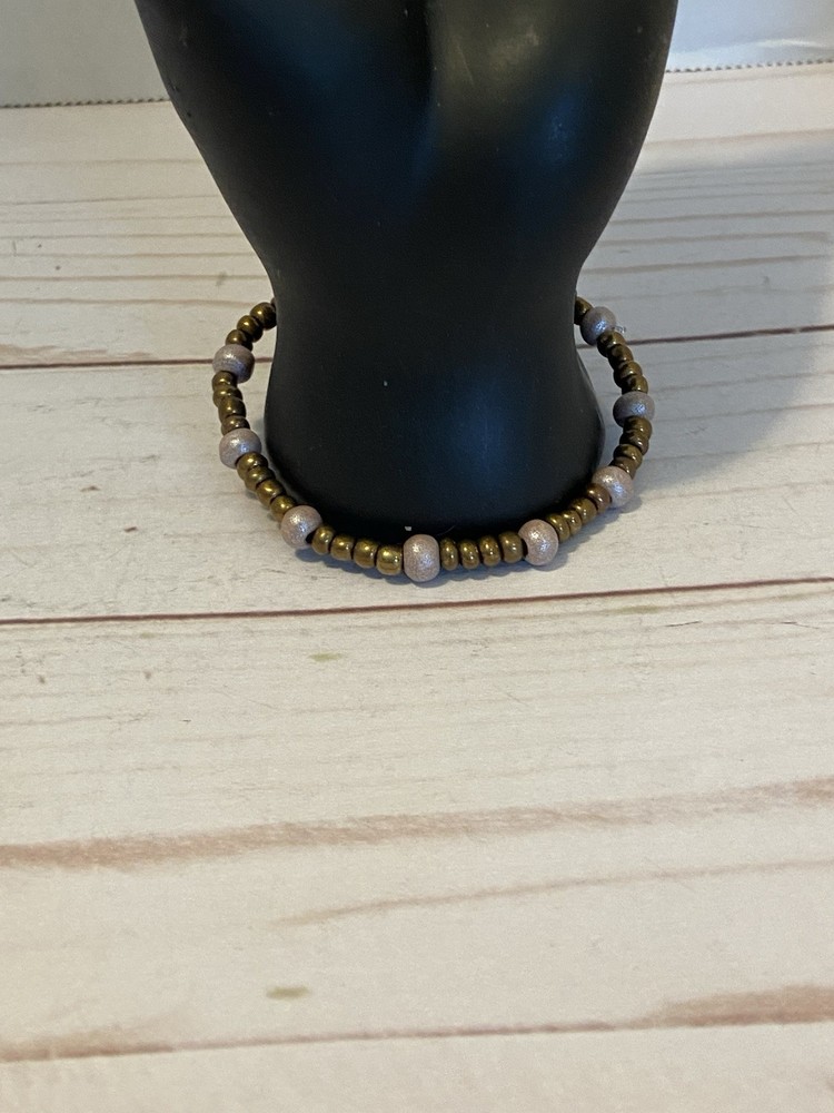 Copper Beaded Bracelet for Teens Handmade