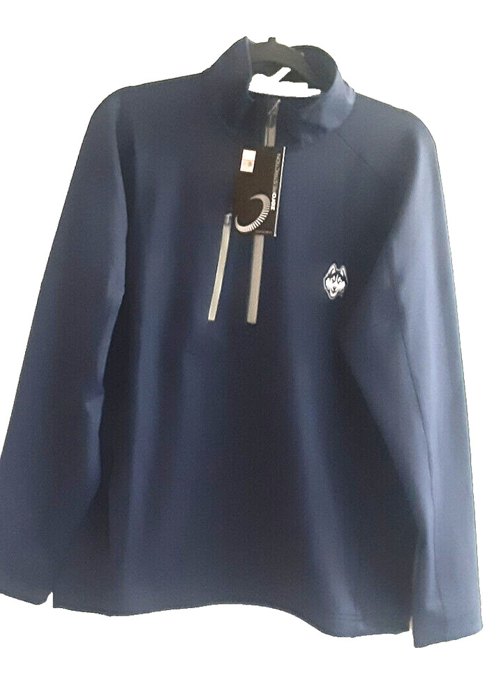 NWT Zero Restriction Z500 1/4 Zip Golf Pullover Navy Malamu Men's M