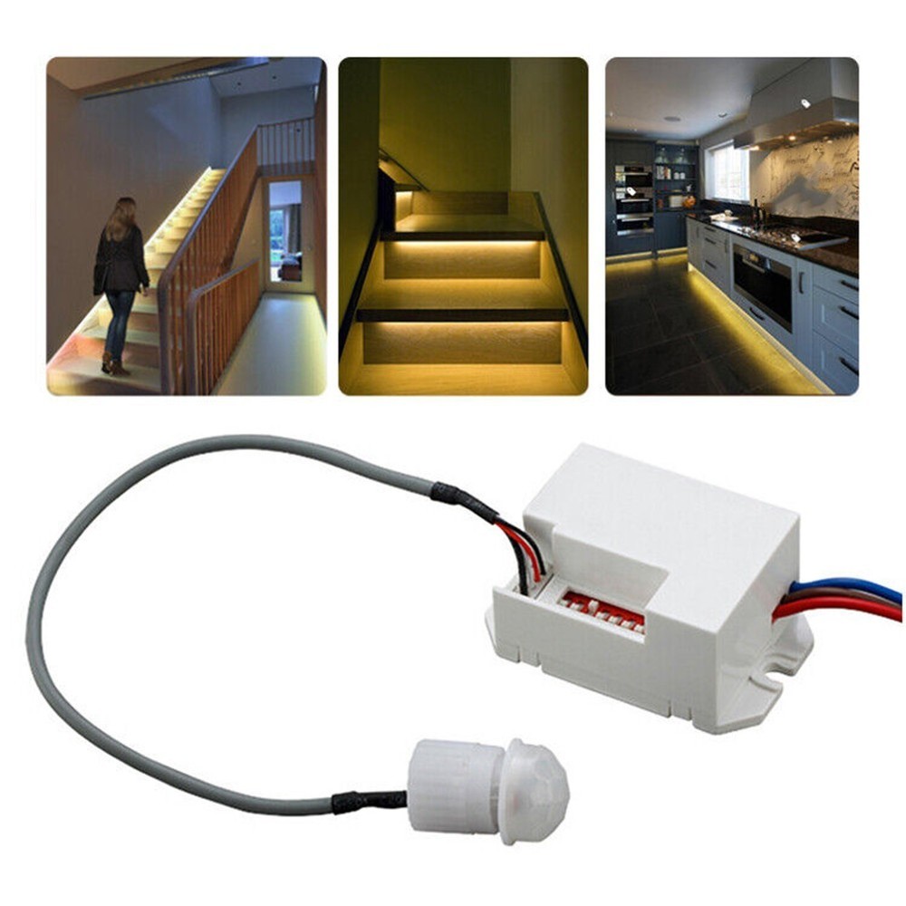 Compact and Lightweight Motion Sensor Switch for Automatic Light Control