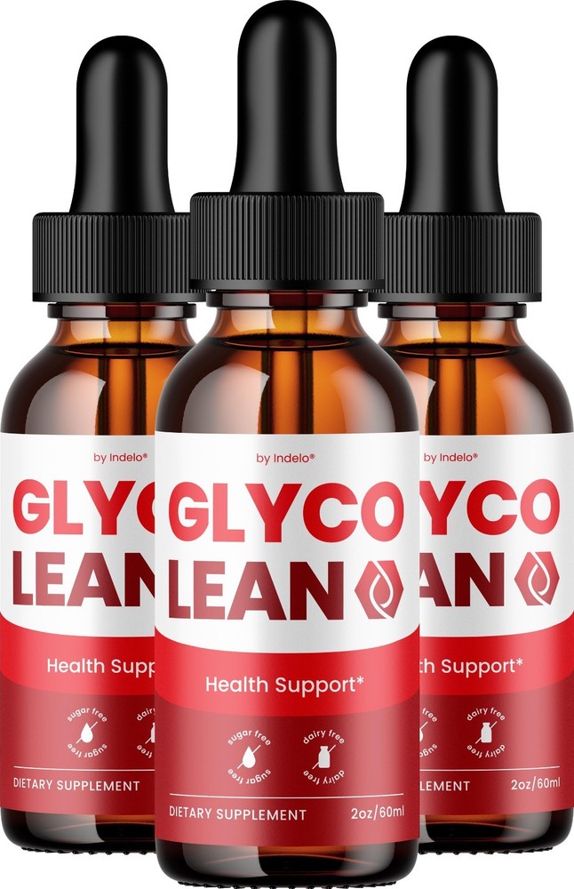 (3 Pack) Glyco Lean Liquid Drops – GlycoLean Drops Extra Strength Natural Blend
