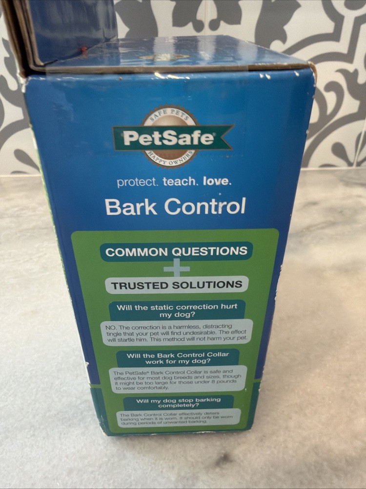 Petsafe Bark Control Collar Static Correction PDBC-300 ~ NEW Sealed Box