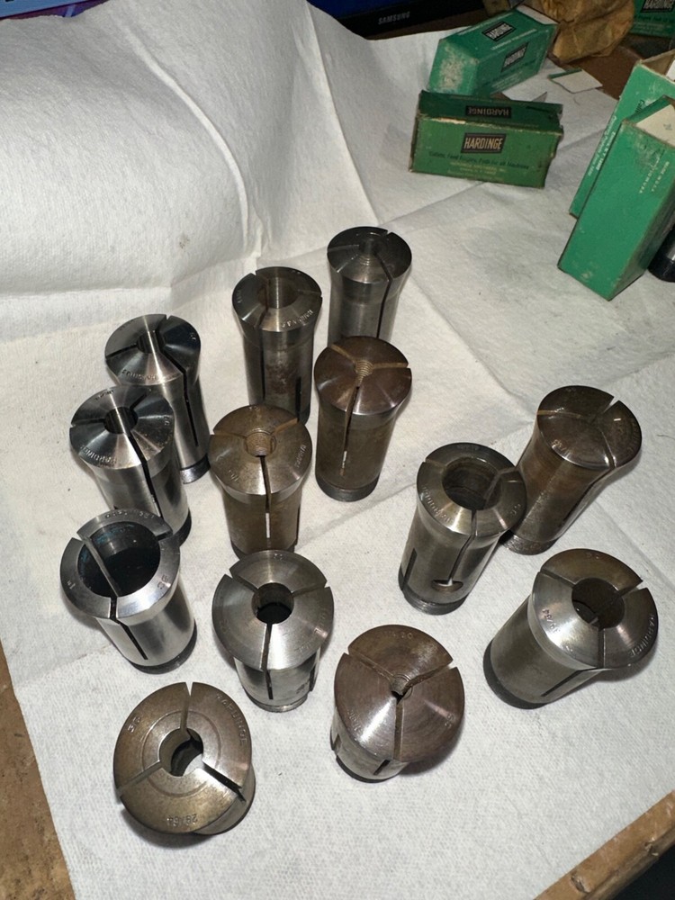 Hardinge 5C Collets Quantity 13 11/64" - 1"