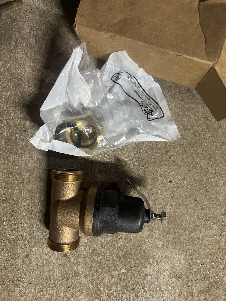 Apollo PRE-34LF 3/4" Single Union Brass Pressure Reducing Valve for Water