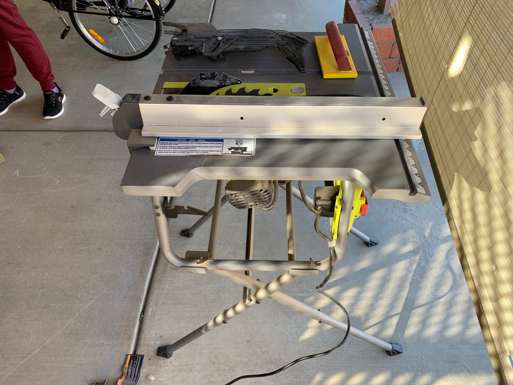 Ryobi RTS12 Folding Table Saw