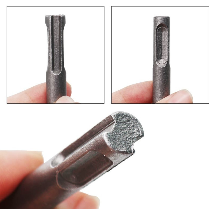 2pcs/set 1/4'' SDS Hex Shank Screwdriver Holder Drill Bits Adaptor Converter Kit