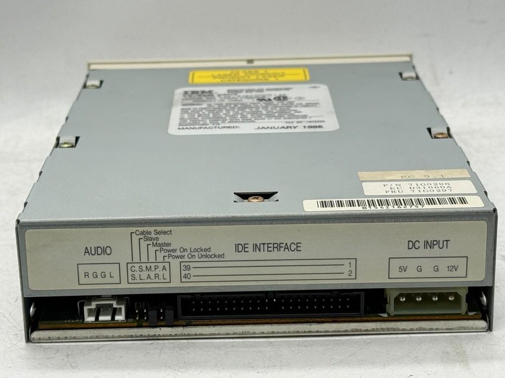 Vintage IBM CD Drive IDE CRMC-FXN01DE