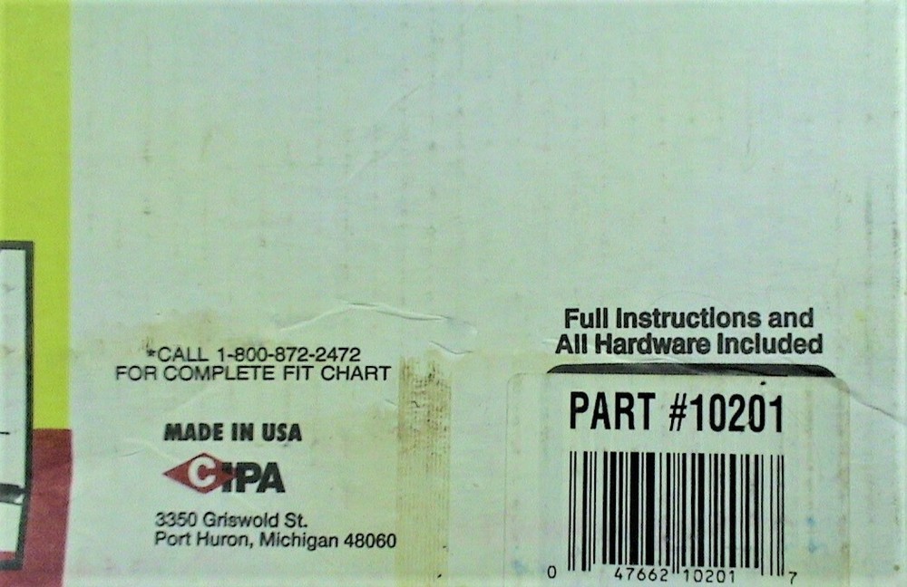 CIPA Custom Towing Driver Side Mirror 4.5" X 5.125"