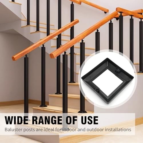 8Pcs Split Style Post Base Cover Trim Skirt Plastic Post Skirt Deck Post Base
