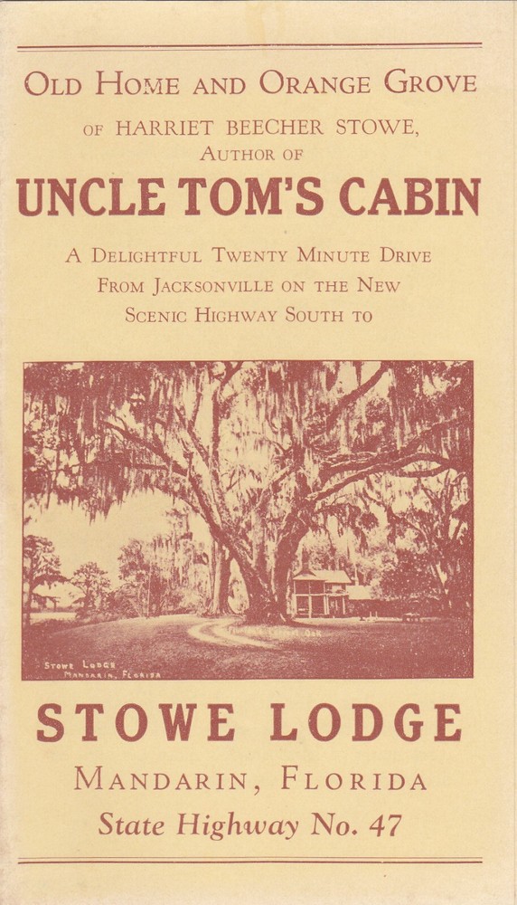 c1940 Stowe Lodge Mandarin Florida Brochure