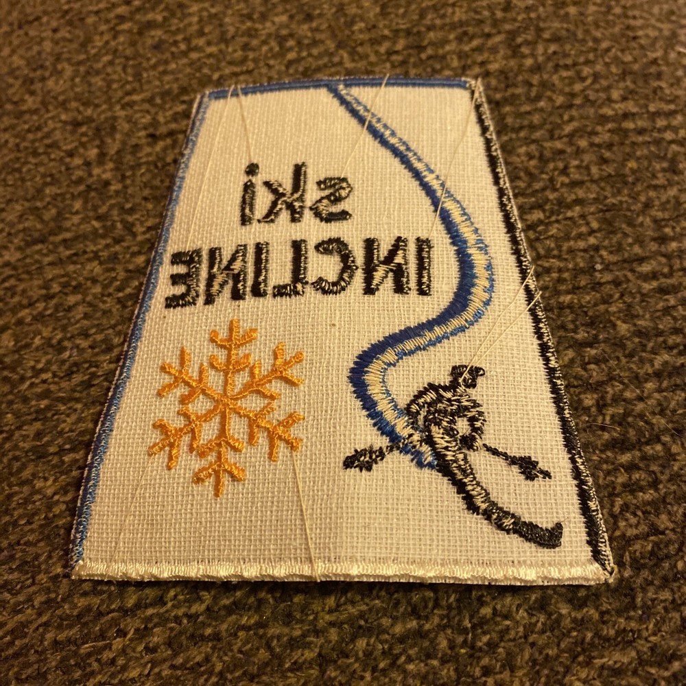 VTG SKI INCLINE Nevada Sew On Patch