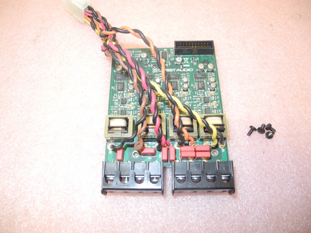 CREST AUDIO 32101521 AMPLIFIER POWER MODULE & HARNESS