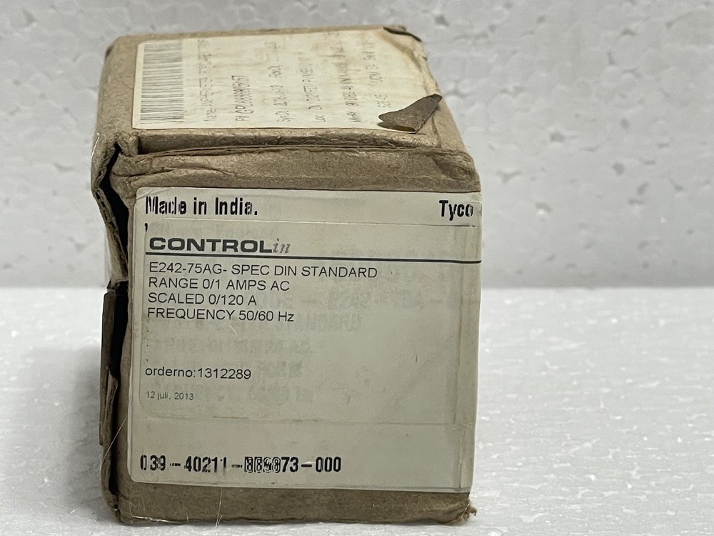 Crompton E242-75AG-SPEC DIN Standard Panel Meters 0/100A