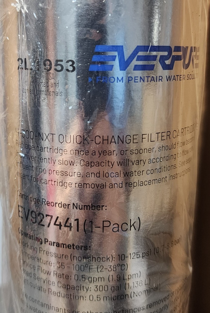 PENTAIR/EVERPURE, H-300 NXT REPLACEMENT CARTRIDGE FILTER, EV927441 ( 6 Pack)