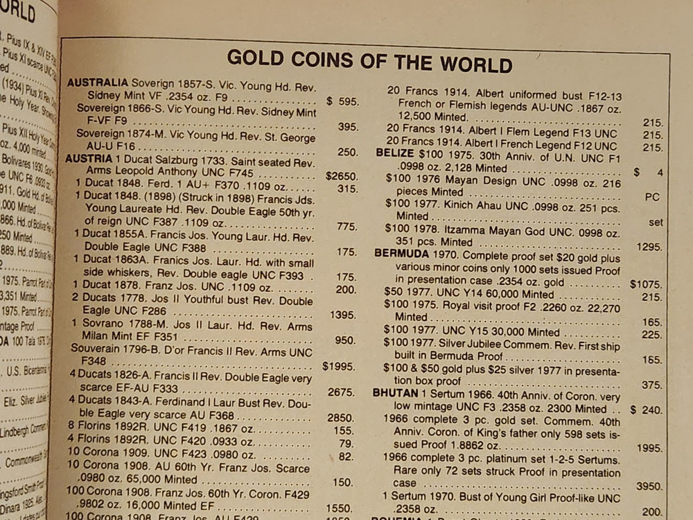 FIVE ISSUES THE NUMISMATIST 1980 ANA