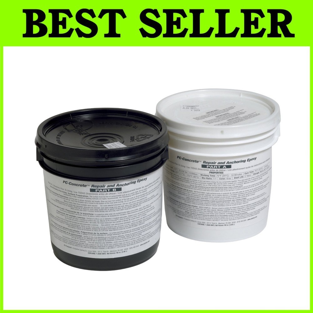 Moisture-Resistant Epoxy for Crack Repair, Gray