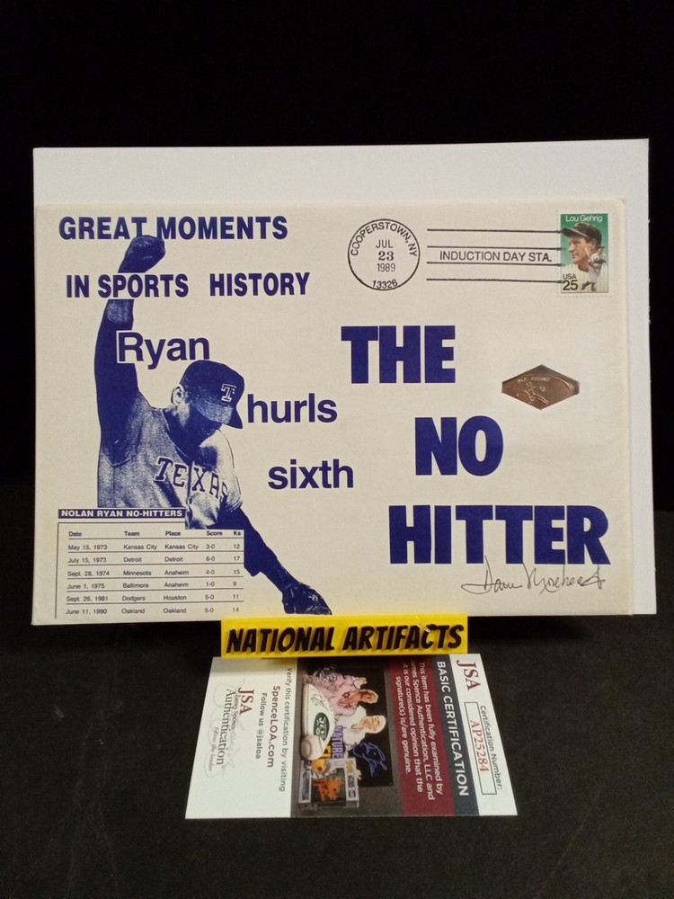 Dave Morehead Boston Red Sox Signed Induction Day Envelope JSA -1 #