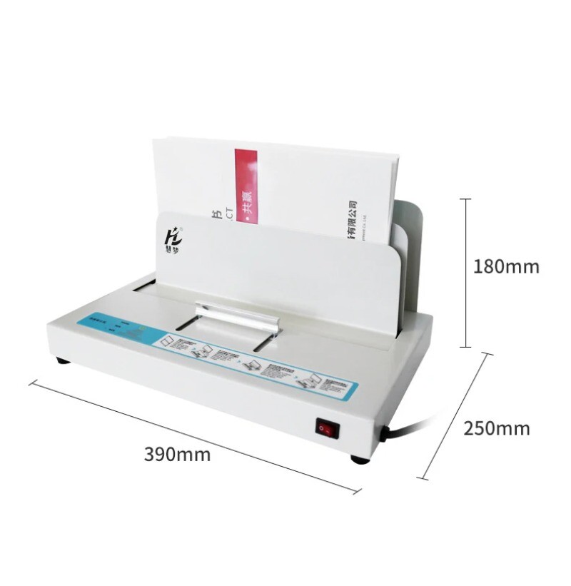 Binding Machine Hot Melt Plastic Loading Machine Small Album Contract Books