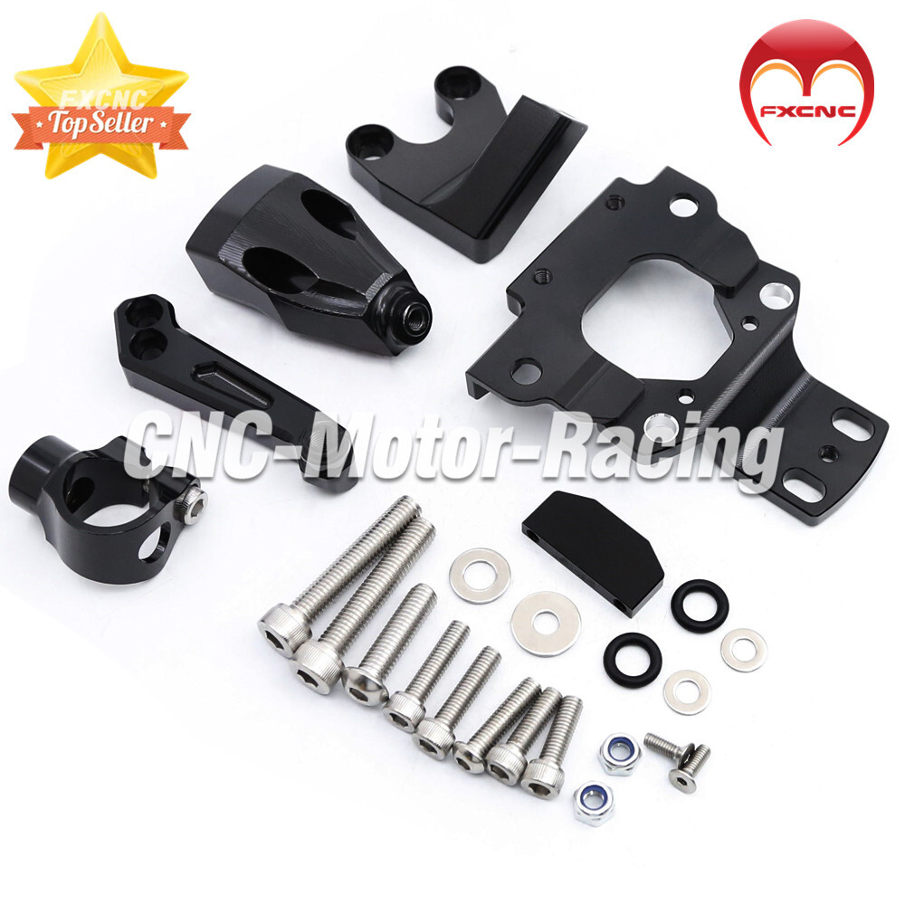 For Z650 2017-2022 CNC Stabilizer Steering Damper Bracket Mount kit Support