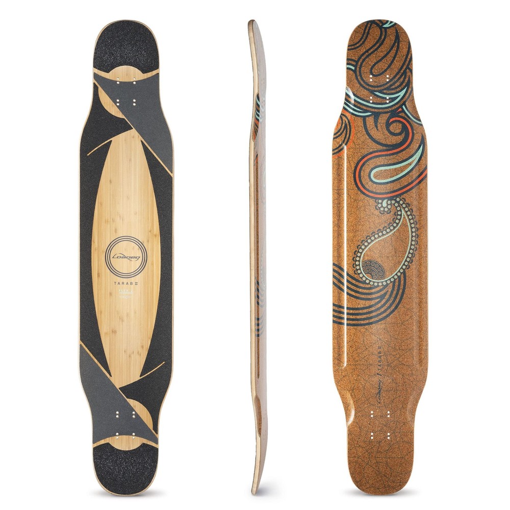 Tarab II Bamboo Longboard Skateboard Deck (Flex 1)