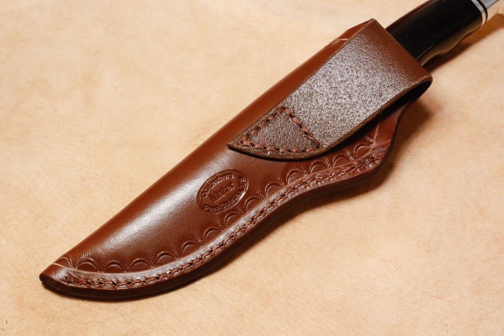 Custom Leather Sheath for Buck 119