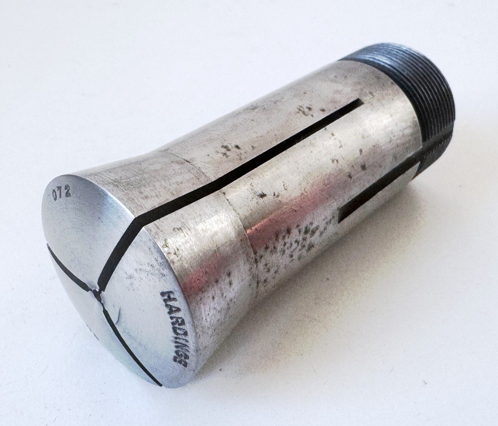 .072" HARDINGE 5C Round Collet External & Internal Threads USA