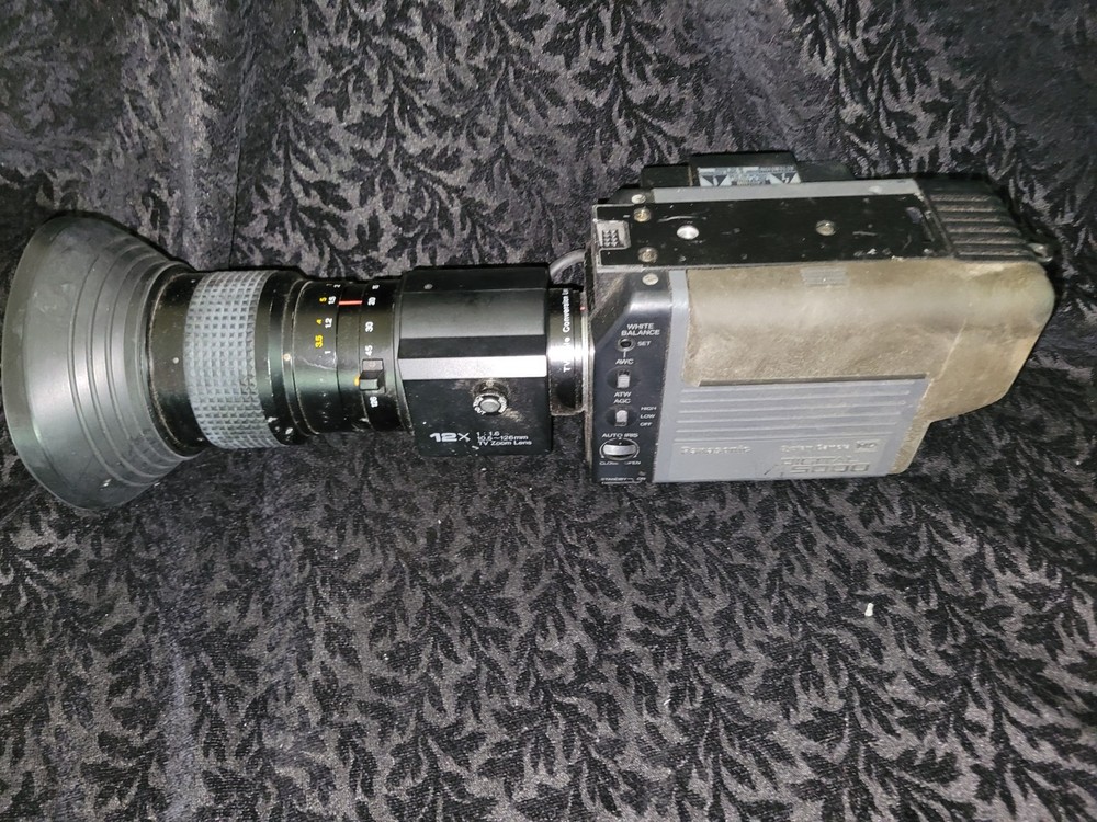 Panasonic WV-D5000 Digital 5000 HD System Camera Kit Lot UNTESTED