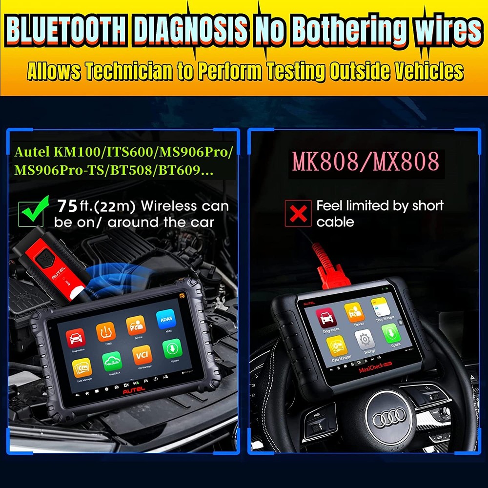 Autel MaxiVCI VCI V200 Bluetooth Diagnostic Interface Work With ITS600 MS906 PRO