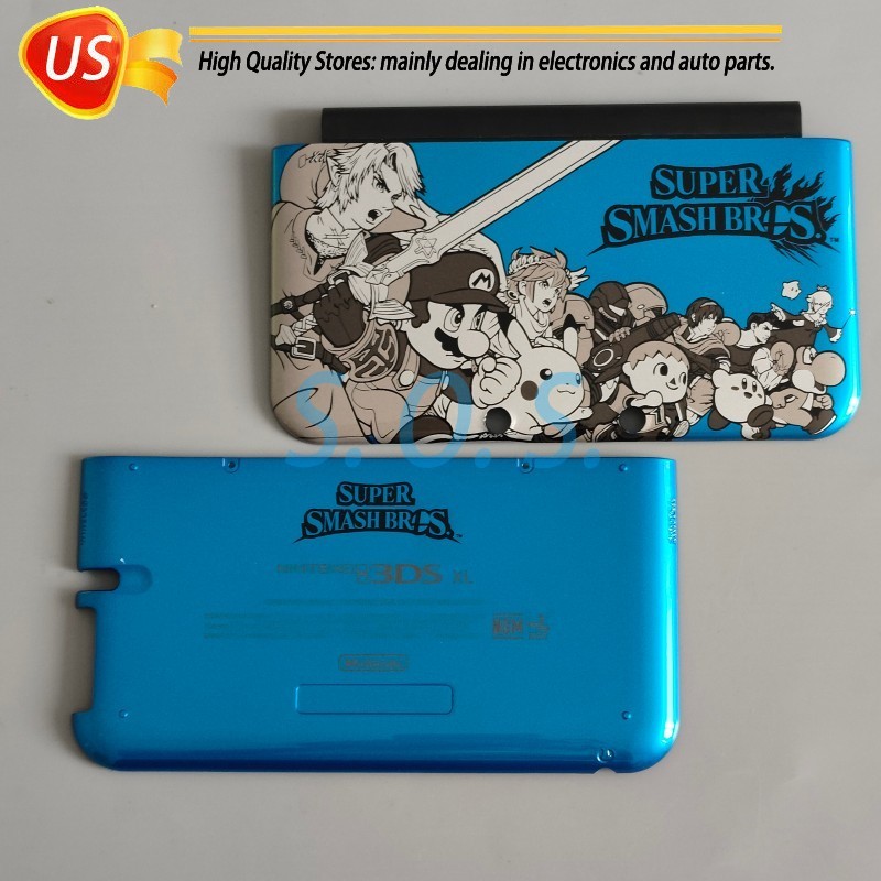 Front & Back Housing Shell Cover Case Replace For Old Nintendo 3DS XL/LL Console