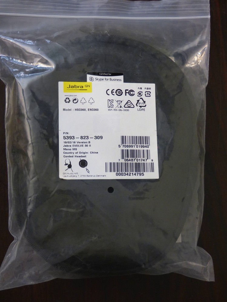 Jabra Evolve 30 II, HSC060, Soft Case