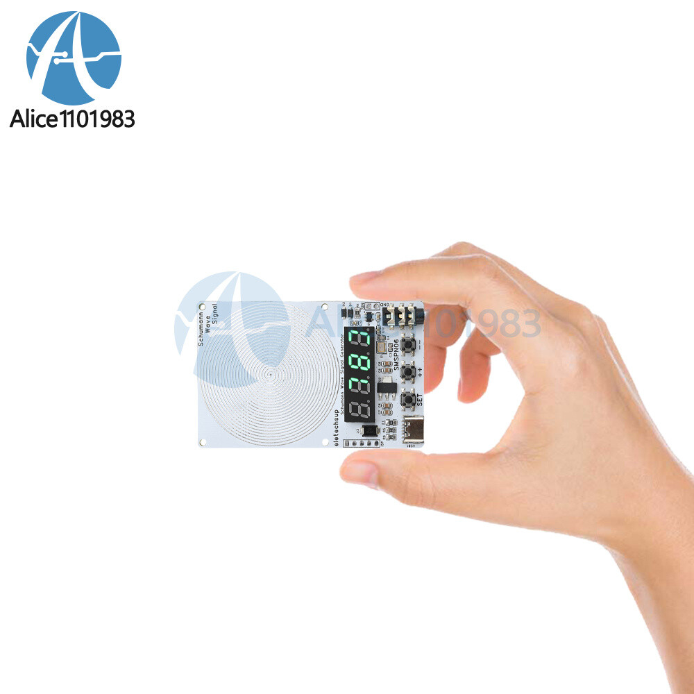 Adjustable 0.01Hz~9999Hz Frequency Schumann Wave Generator 4Bit Digital Display