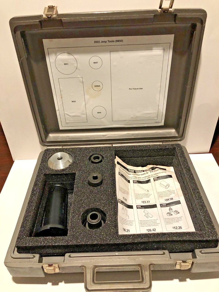 Miller Special Tools 8850 2003 Jeep Essential Special Tools