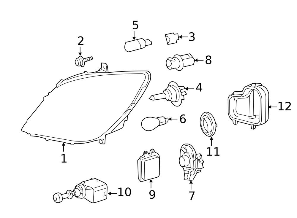 Genuine Mercedes-Benz Socket 001-826-46-82