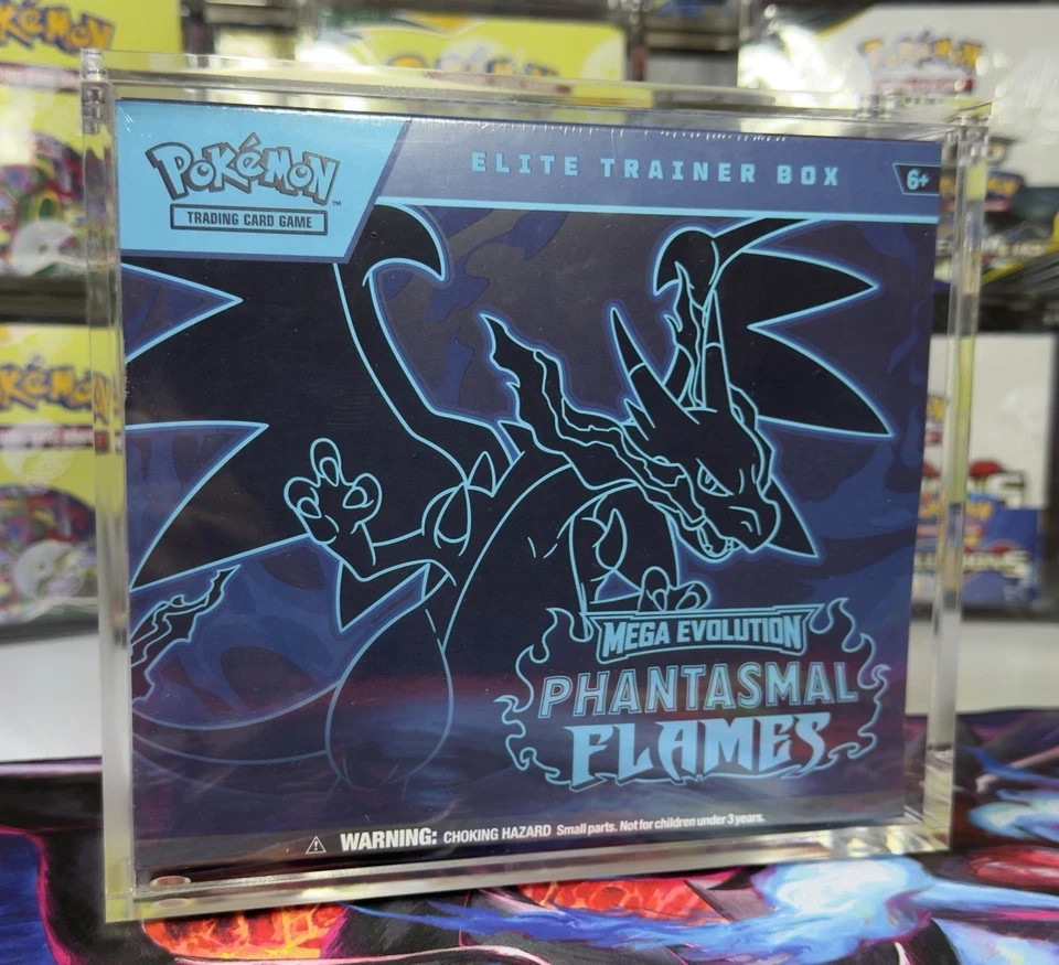 POKEMON ETB DISPLAY MAGNETIC CASE PROTECTOR ELITE TRAINER BOX HIGH QUALITY