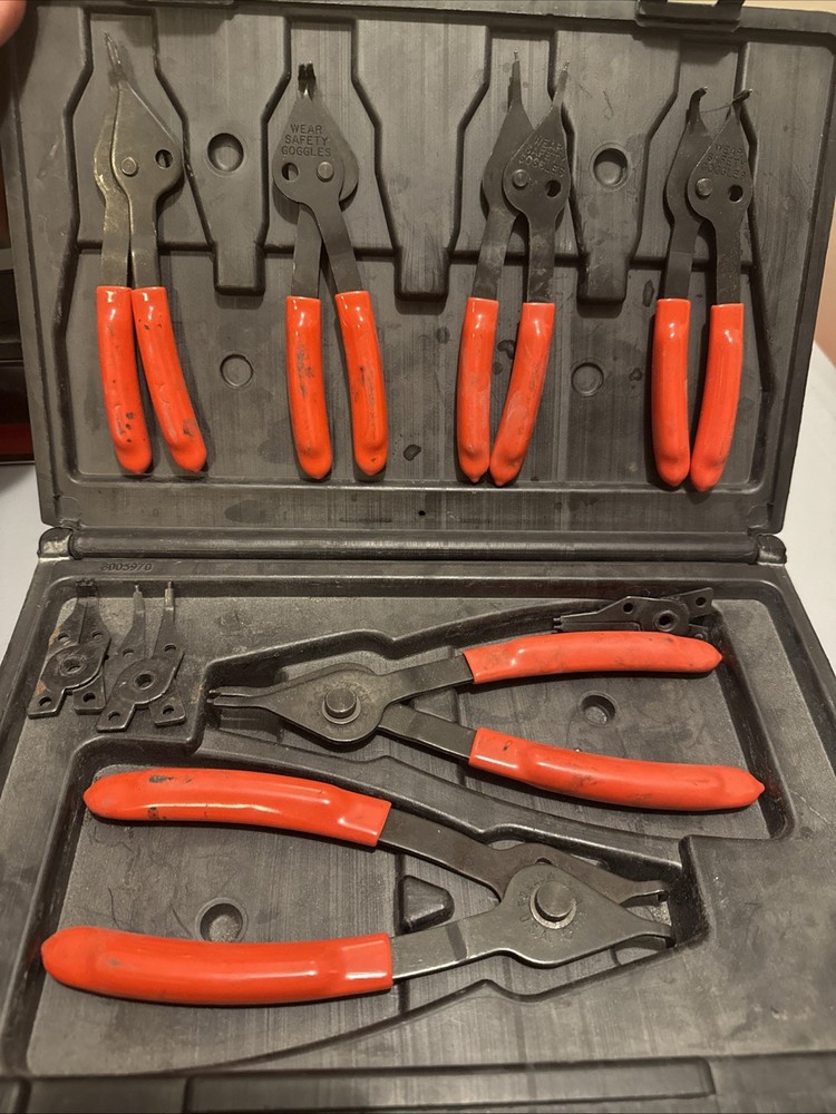 Matco Tools 6-PC Combo Internal/External Snap Ring Pliers MST690