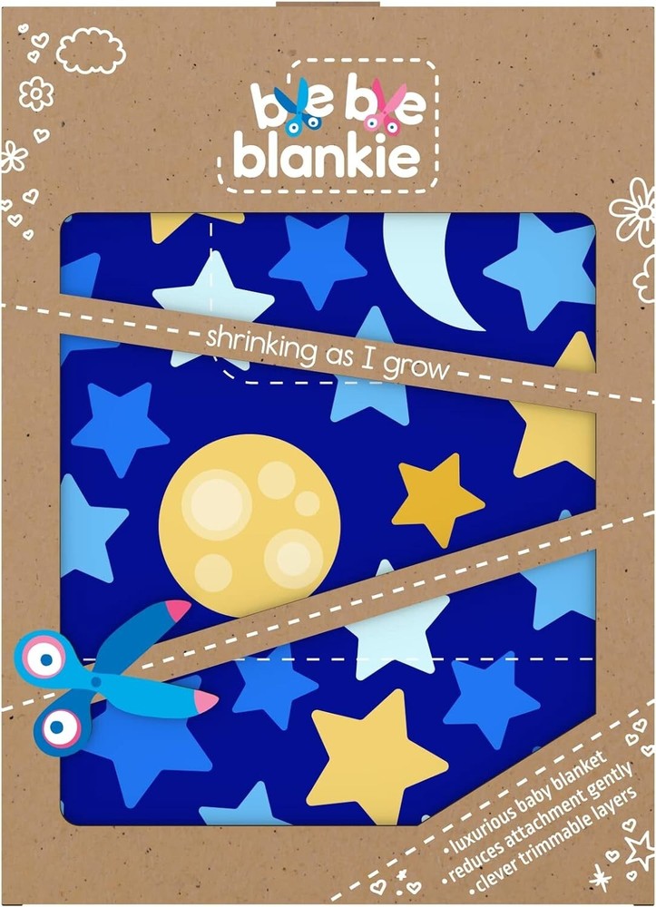 Bye Bye Blankie Starry Starry Night - baby Blanket
